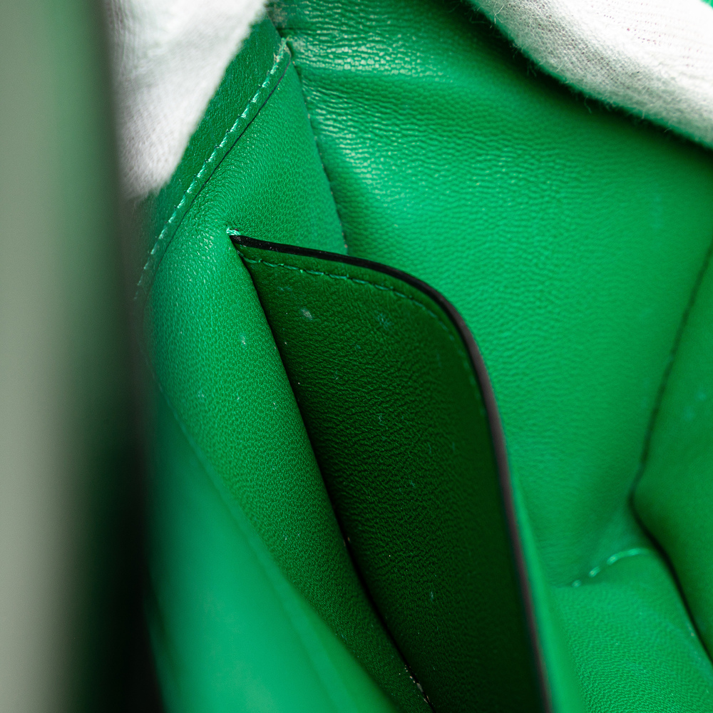 Pre-Loved Valentino Calfskin VLogo Loco Satchel - Picture 7 of 12